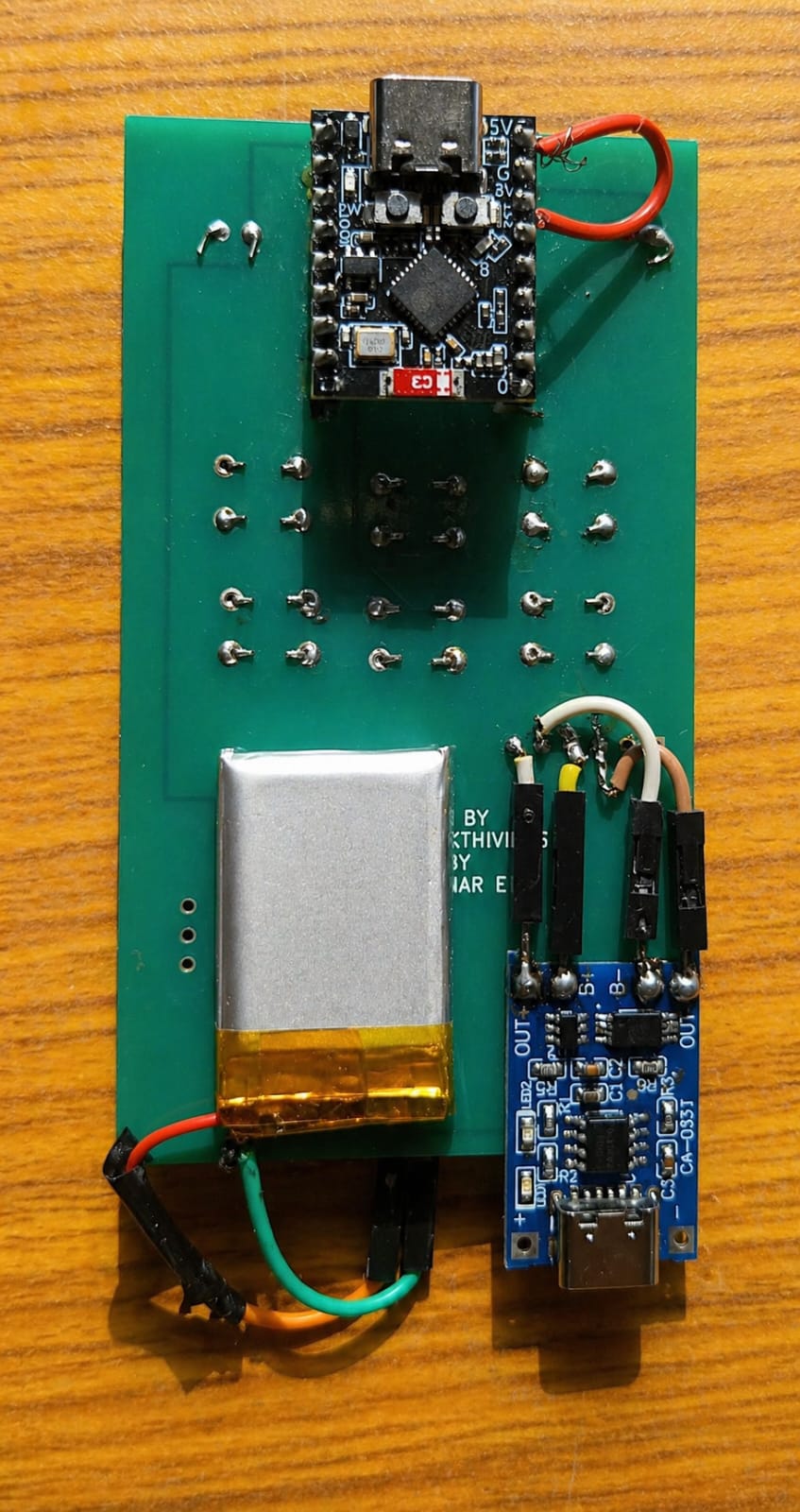 PCB Back View